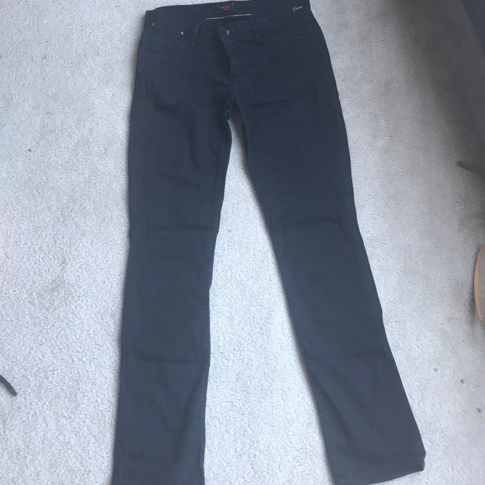 Gold sign jeans